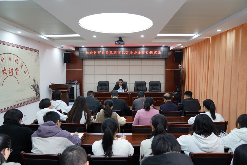 图为钦北区审计局党组书记带头讲廉政专题党课.jpg